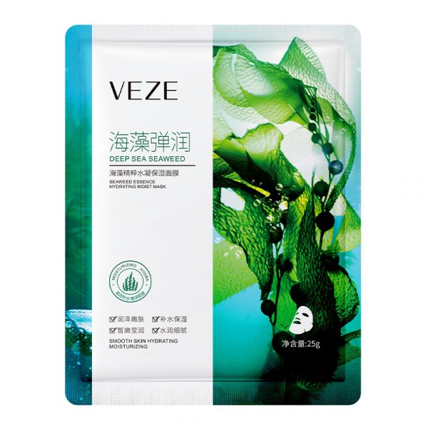Sheet mask with mozuku seaweed VEZE.(81136)